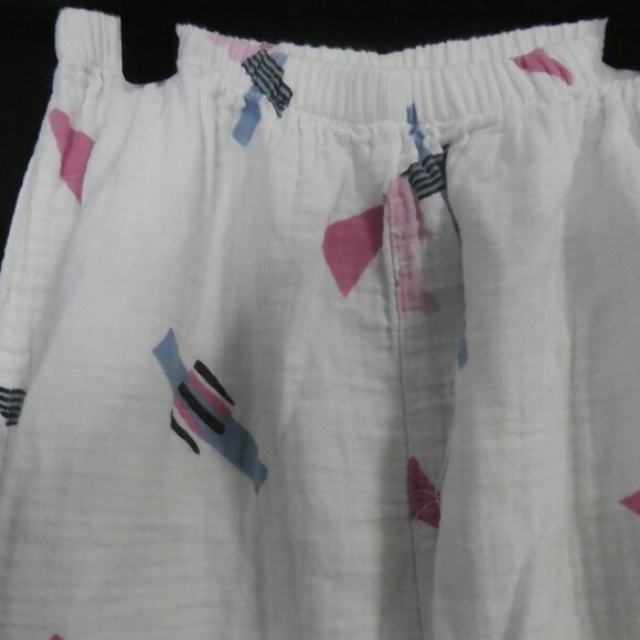 Unbranded | medium | Geometric & Pink Pig Patterned Lounge / Pajama Pants - Picture 4 of 16